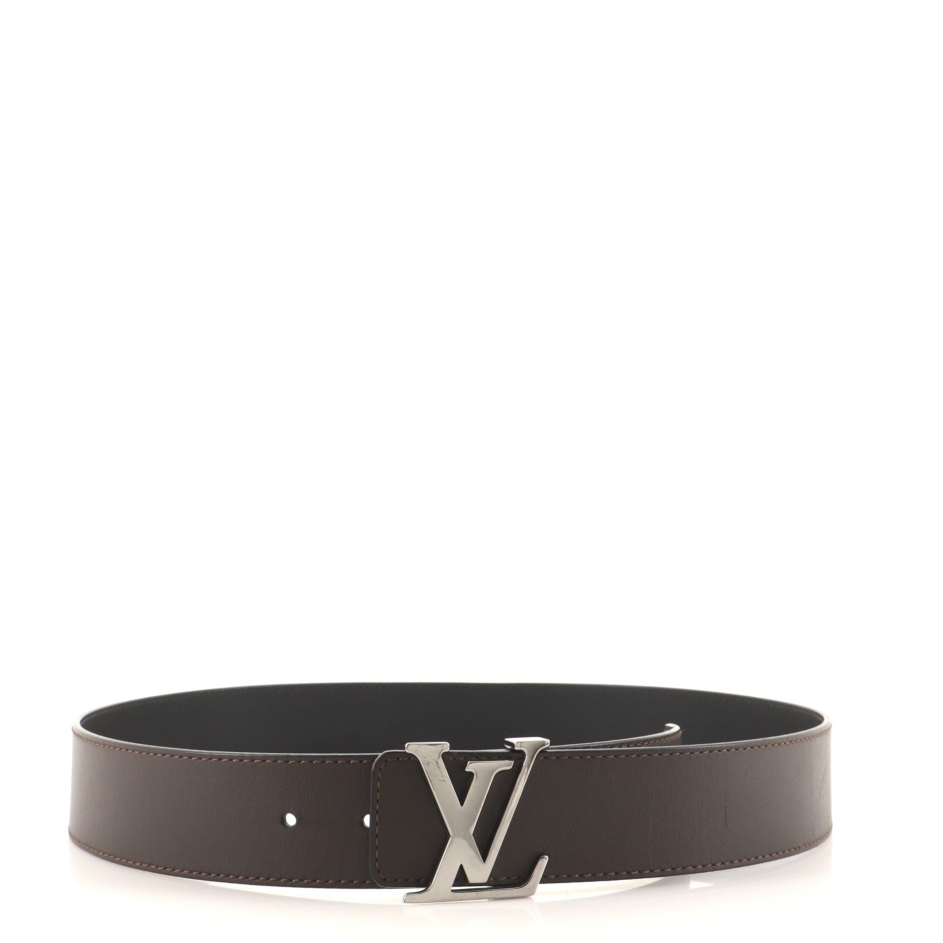 LV Initiales Reversible Belt Leather Wide 85