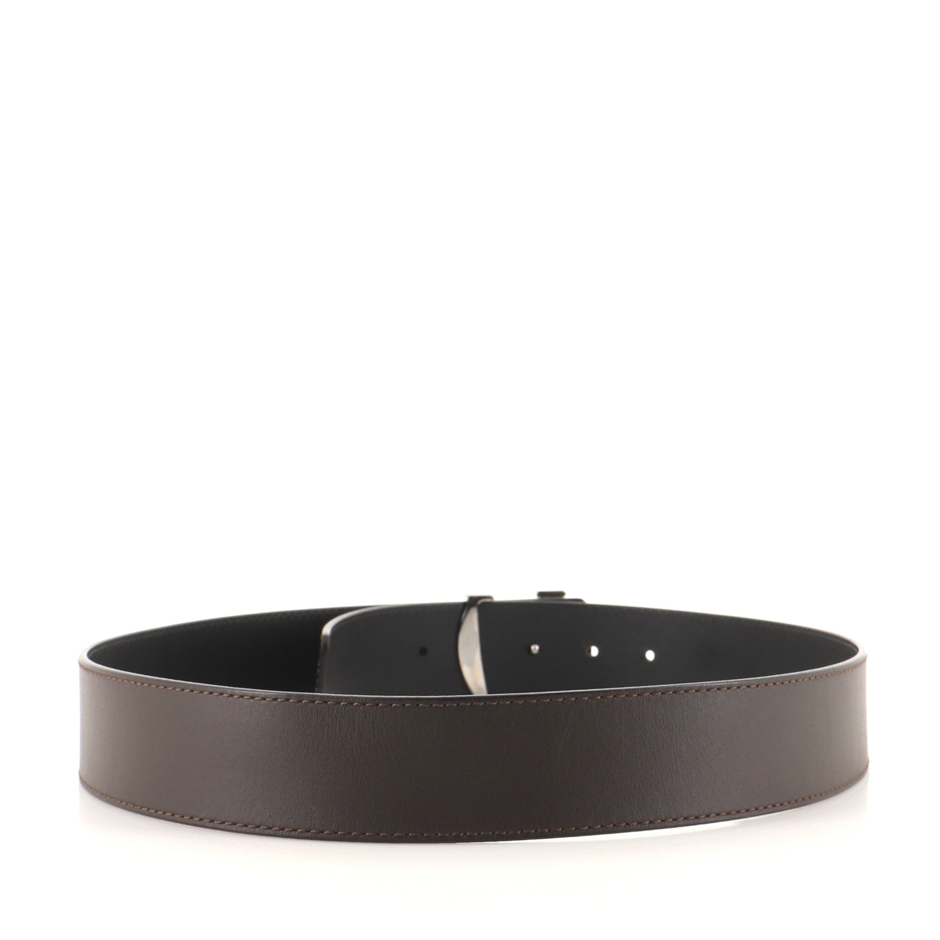 LV Initiales Reversible Belt Leather Wide 85