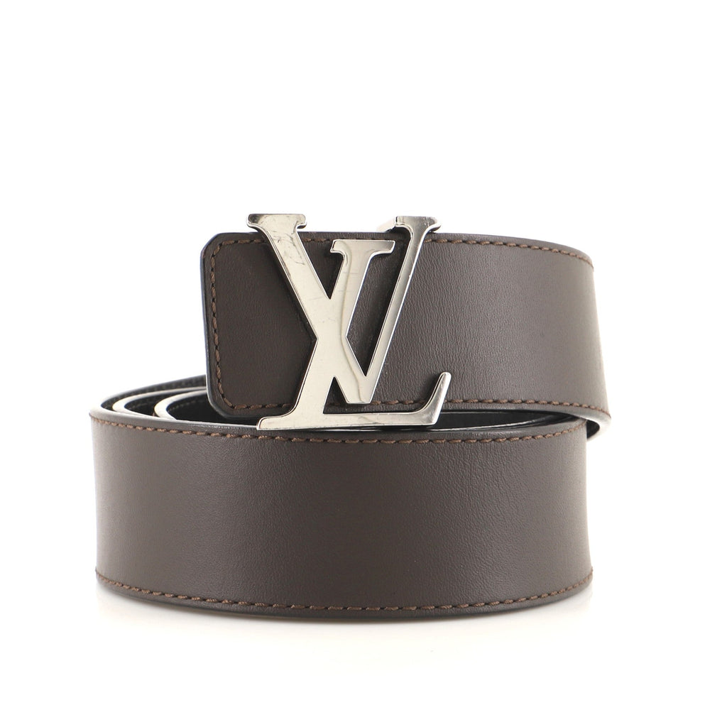 LV Initiales Reversible Belt Leather Wide 85