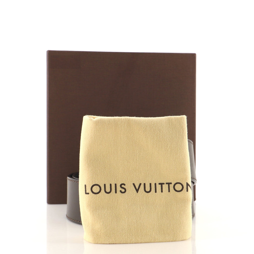 LV Initiales Reversible Belt Leather Wide 85