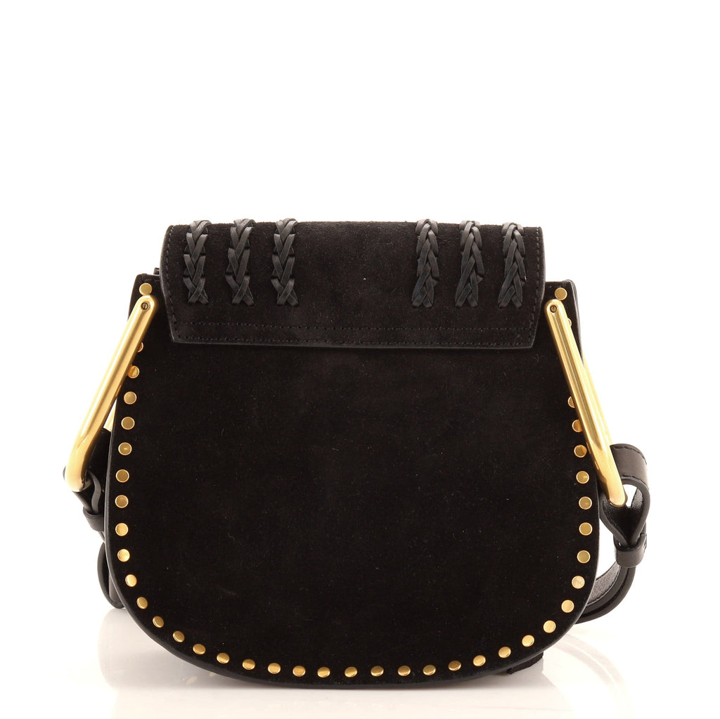 Hudson Handbag Whipstitch Suede Mini