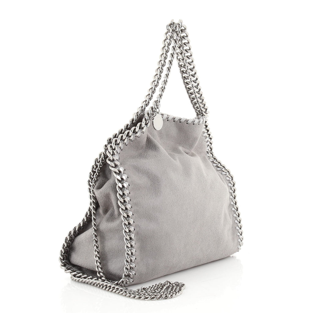 Falabella Fold Over Crossbody Bag Shaggy Deer Mini