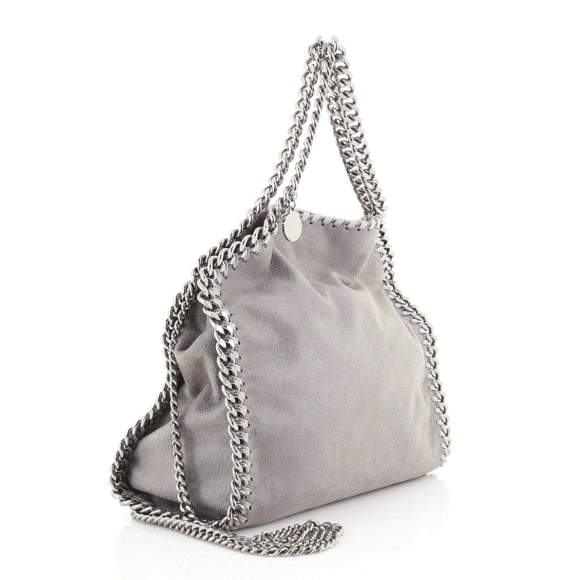 Falabella Fold Over Crossbody Bag Shaggy Deer Mini