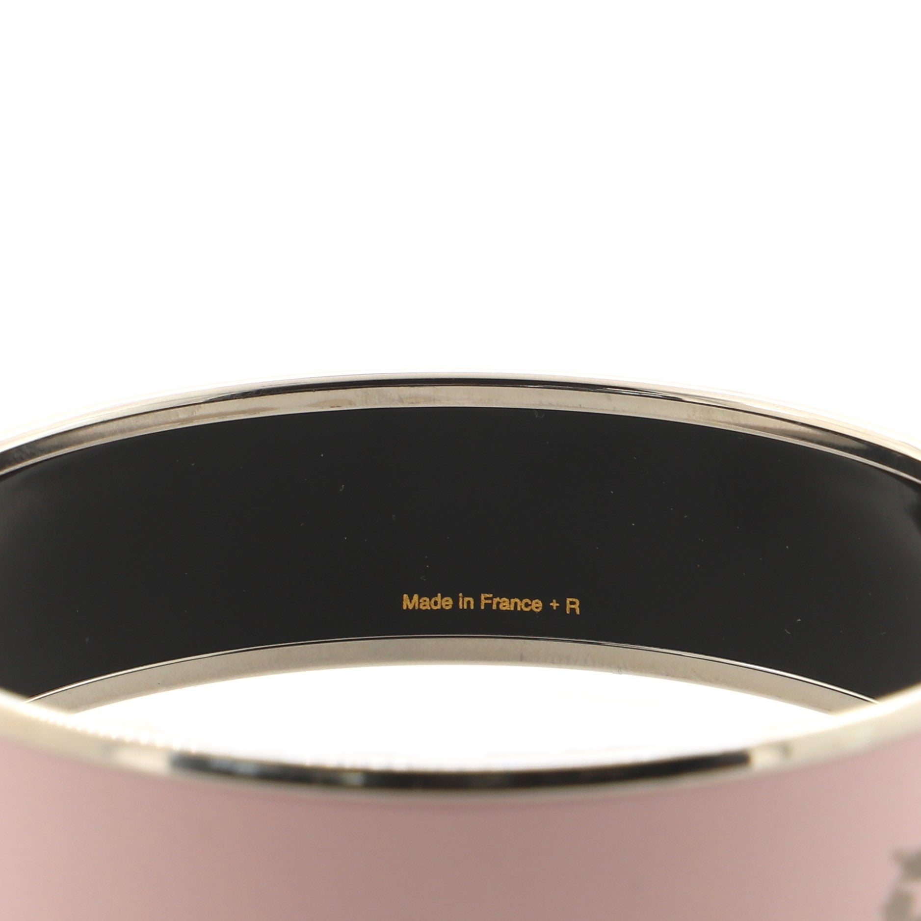 Caleche Bangle Bracelet Enamel Wide