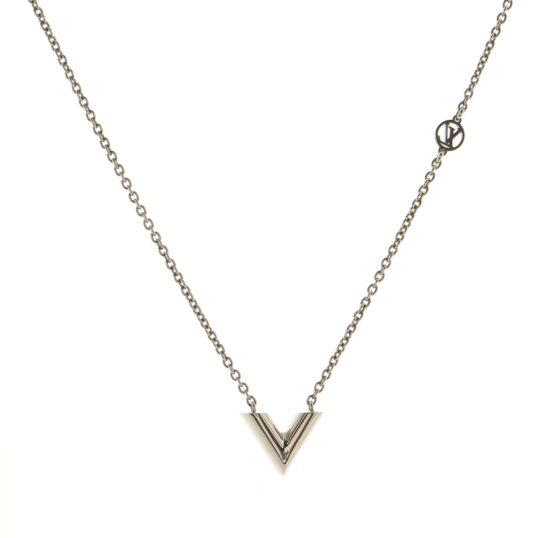 Essential V Supple Necklace Metal