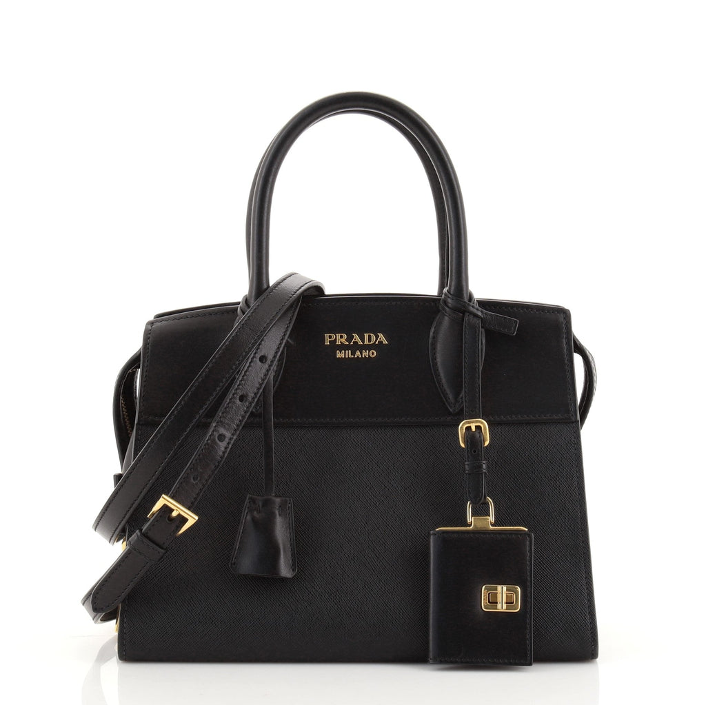 Paradigme Tote Saffiano with City Calf Mini