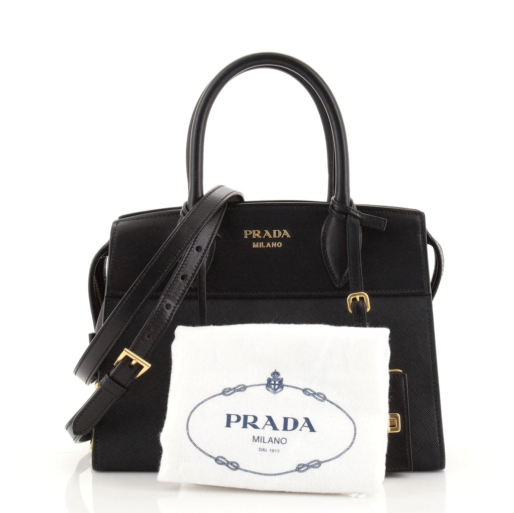 Paradigme Tote Saffiano with City Calf Mini