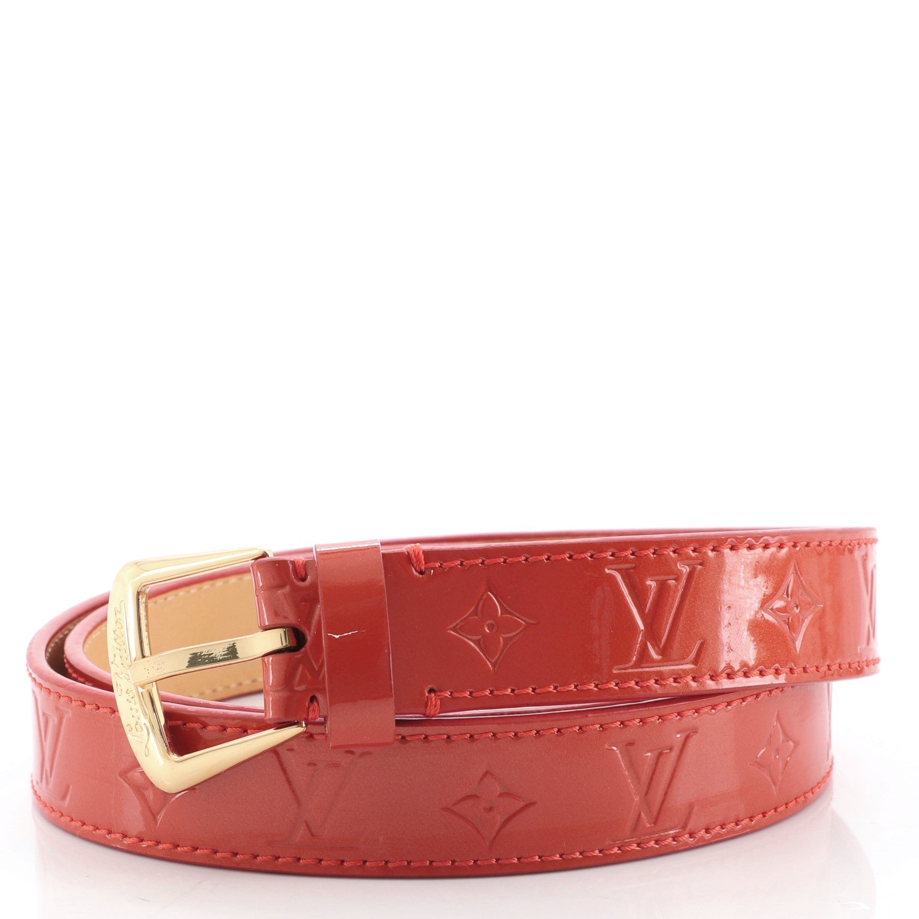 Ceinture Belt Monogram Vernis Medium 90