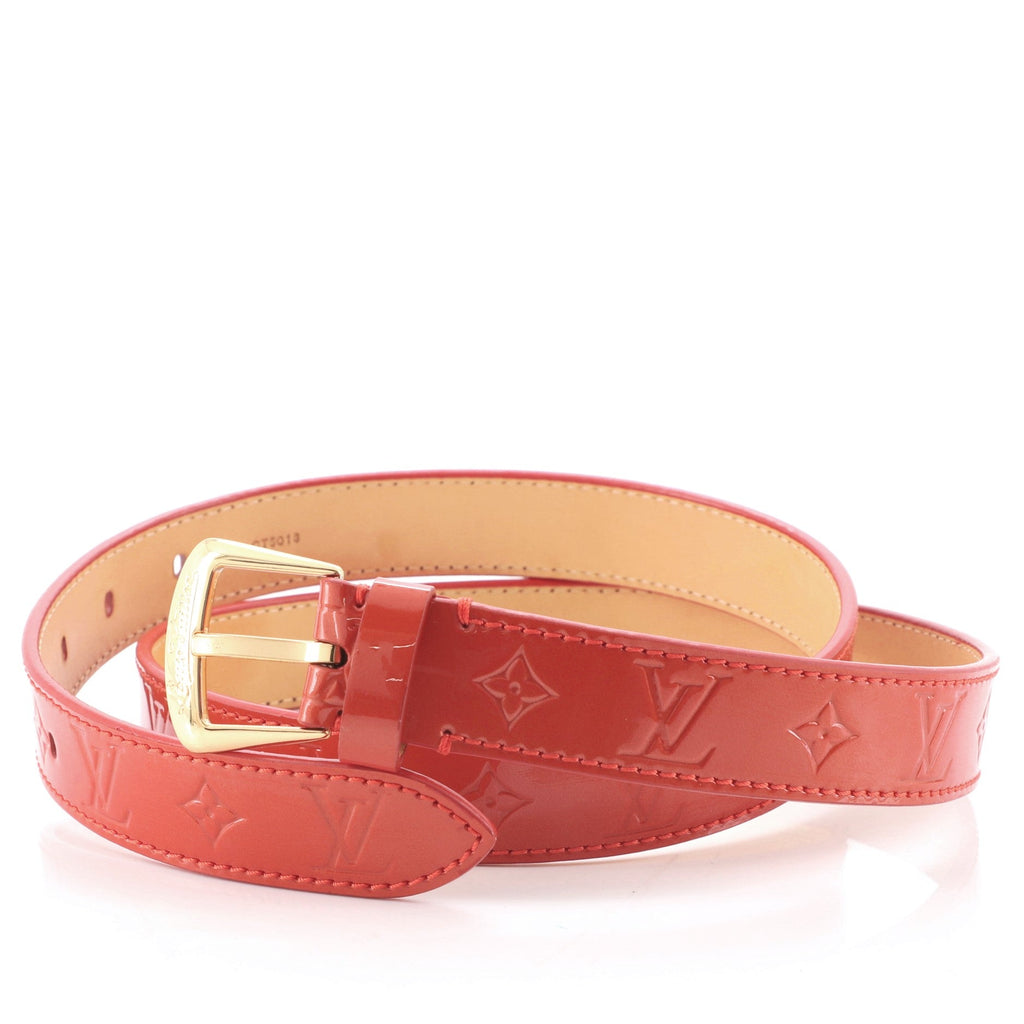 Ceinture Belt Monogram Vernis Medium 90