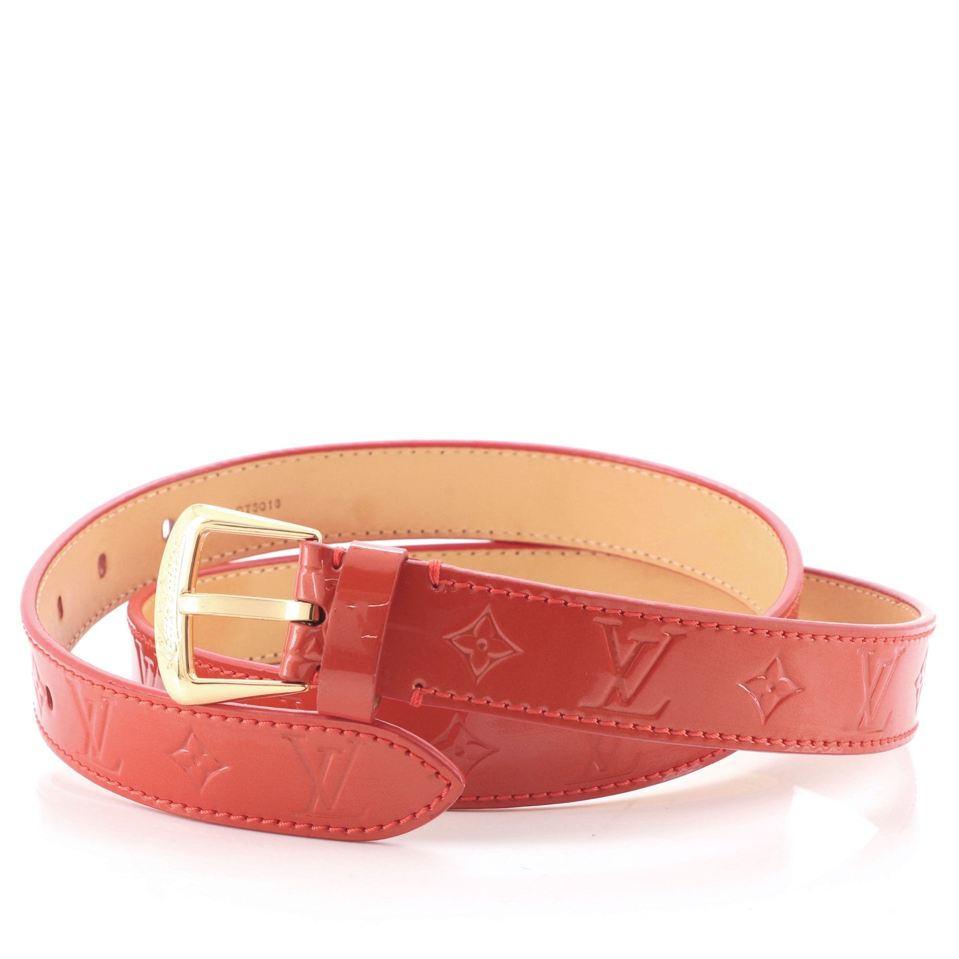 Ceinture Belt Monogram Vernis Medium 90