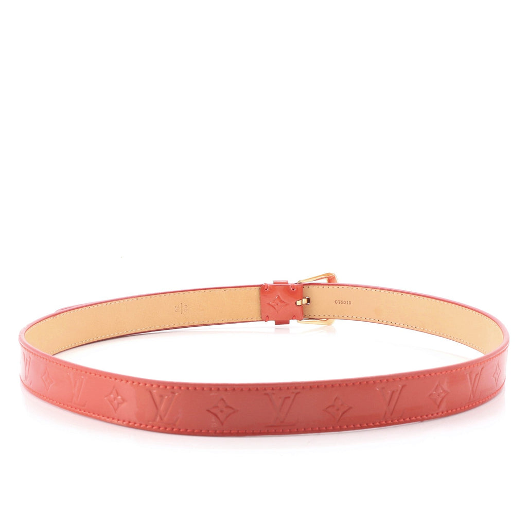 Ceinture Belt Monogram Vernis Medium 90