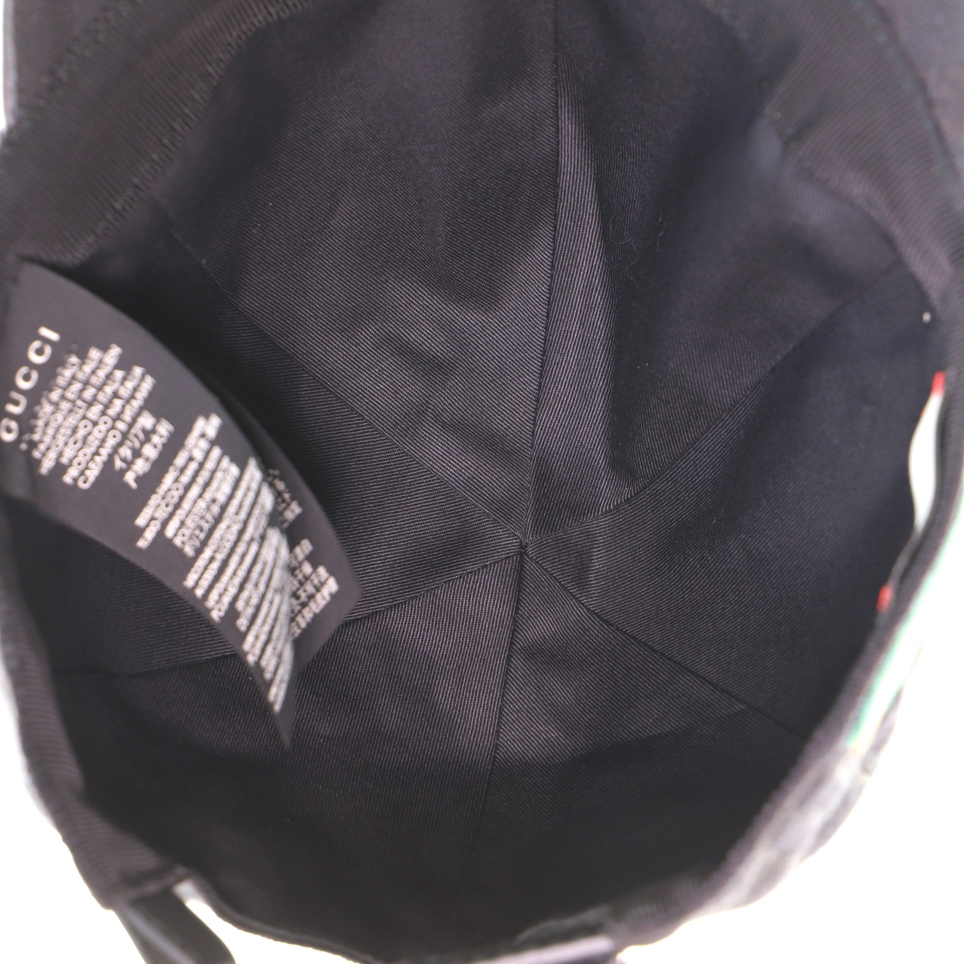 Web Baseball Cap GG Canvas Medium