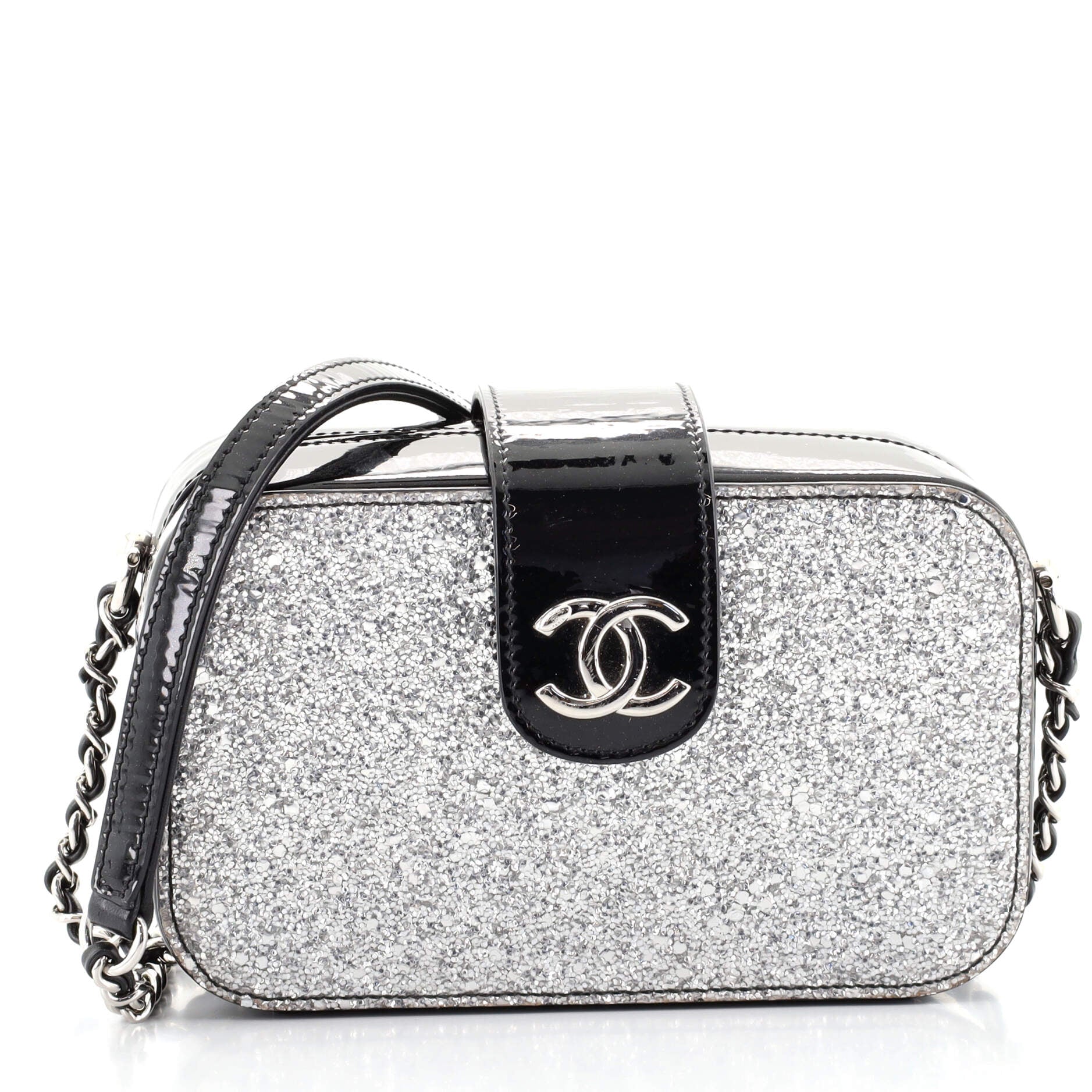 Ground Control Camera Case Bag Glittered PVC with Patent Mini