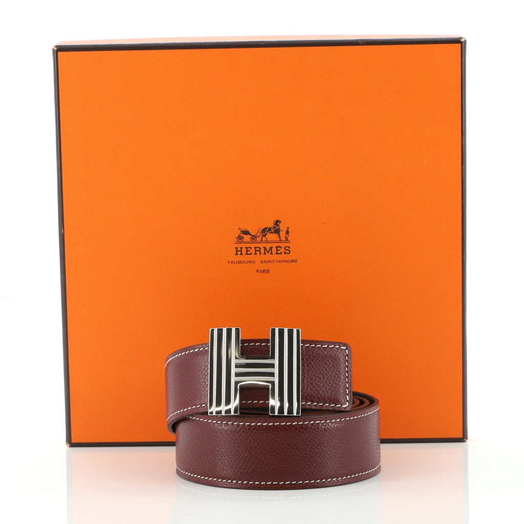 Cadena Reversible Belt Leather Medium 75