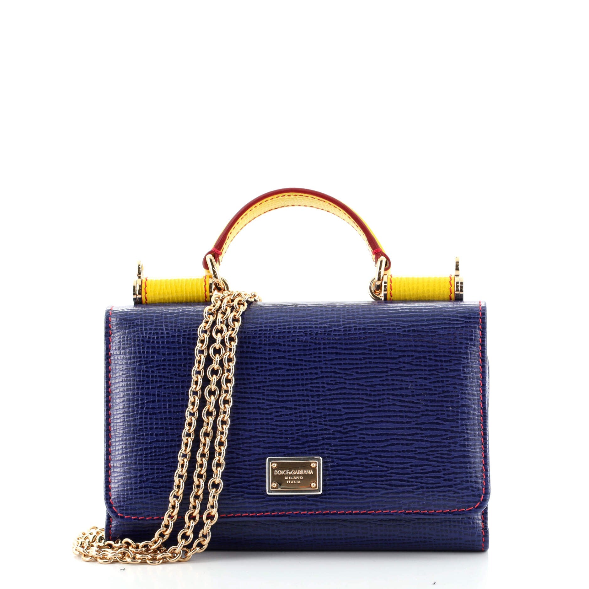 Sicily Wallet on Chain Leather Mini