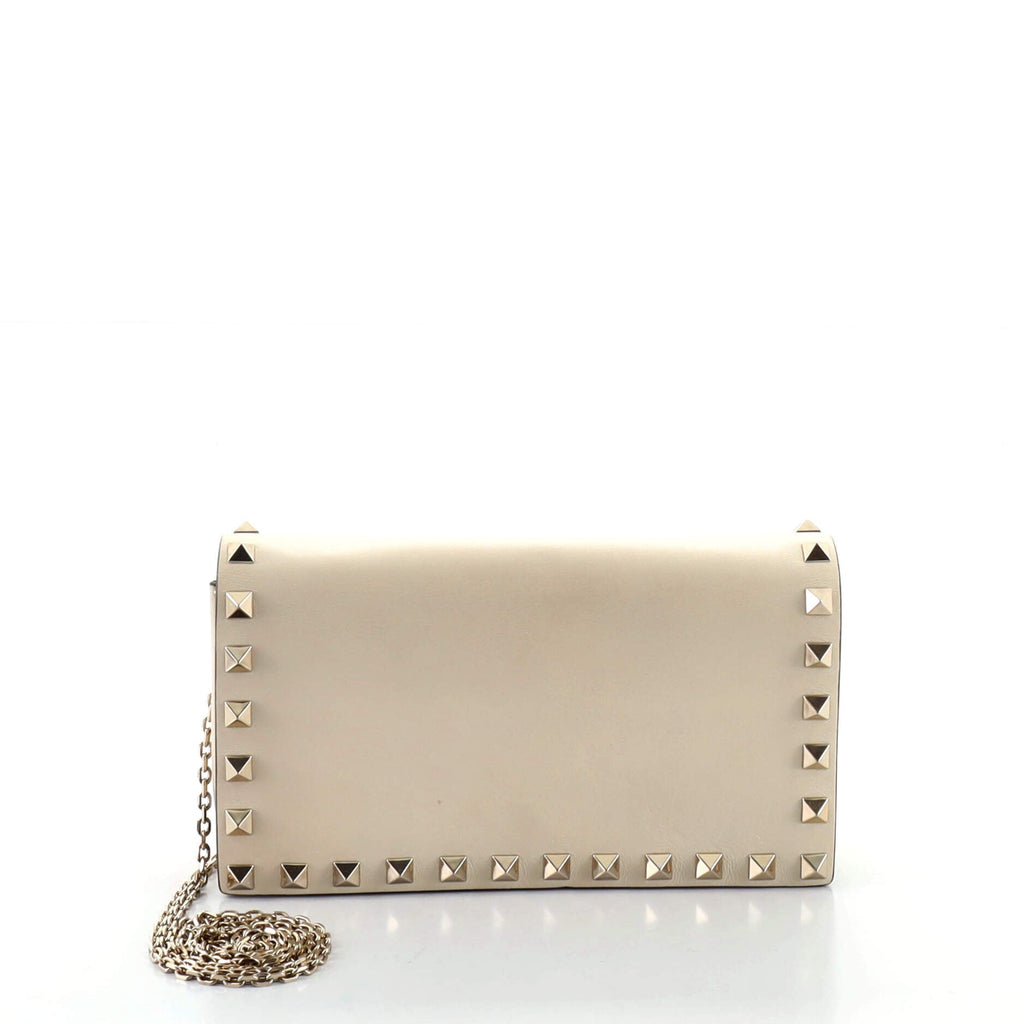 Rockstud Pouch Crossbody Bag Leather Mini