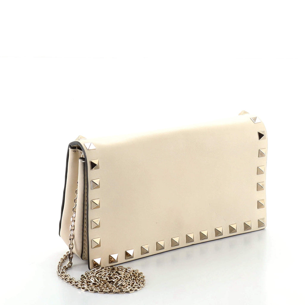 Rockstud Pouch Crossbody Bag Leather Mini