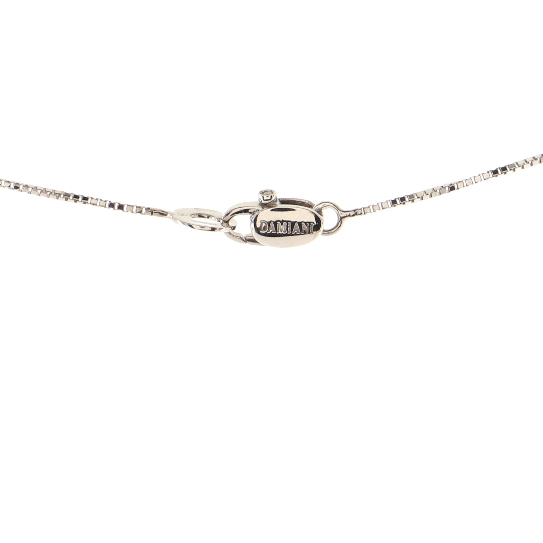 Belle Epoque Pendant Necklace 18K White Gold with Diamonds