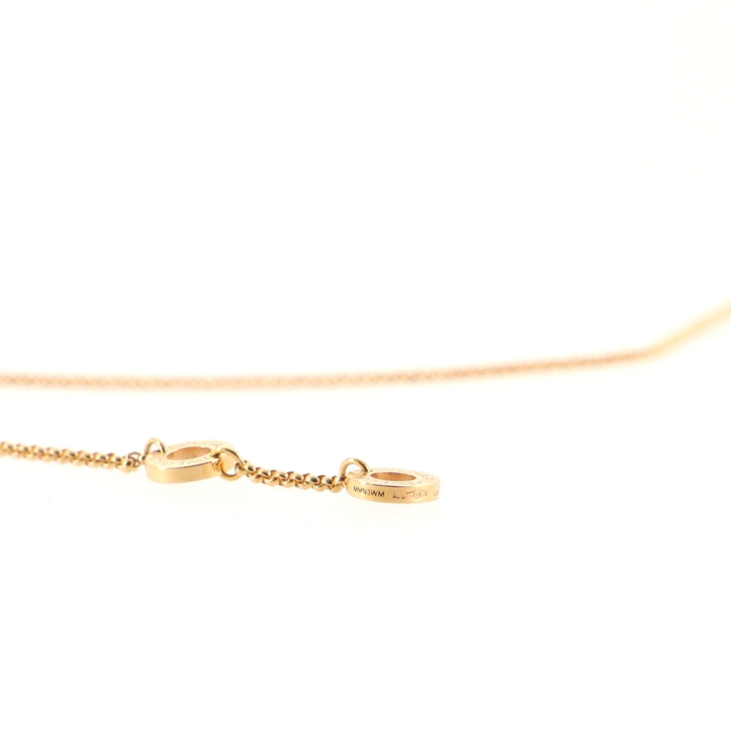 Bvlgari Bvlgari Pendant Necklace 18K Rose Gold with Mother of Pearl