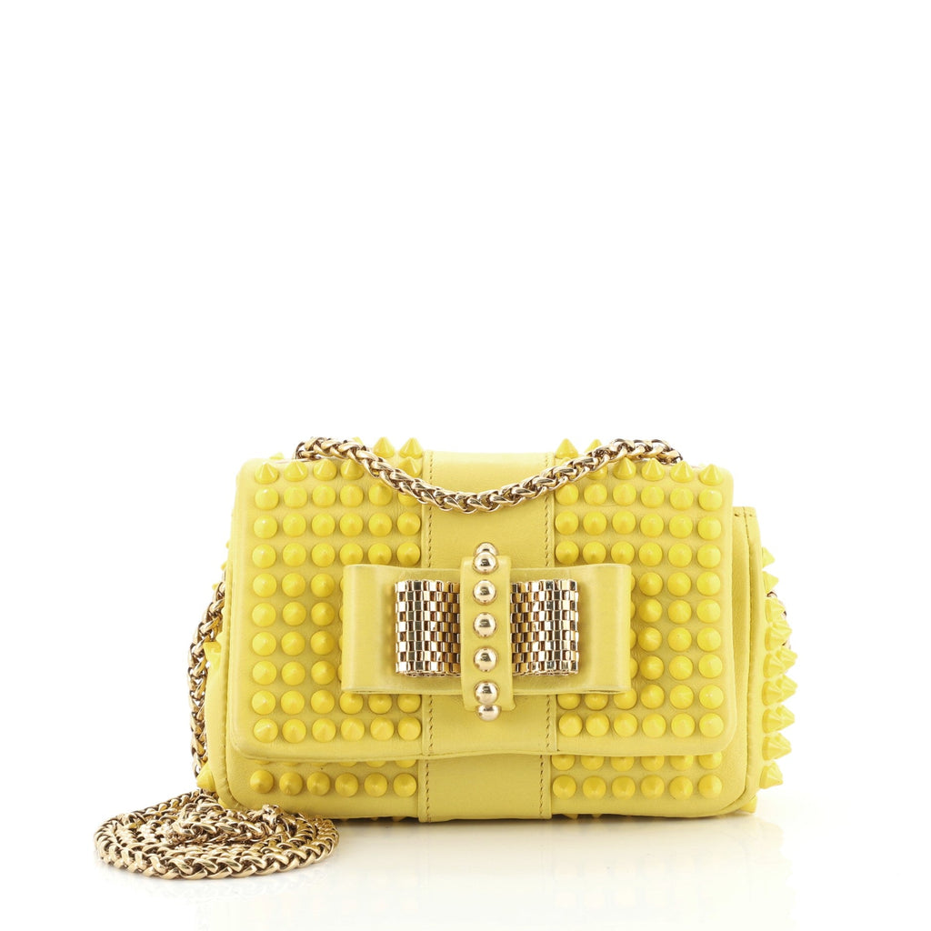 Sweet Charity Crossbody Bag Spiked Leather Mini