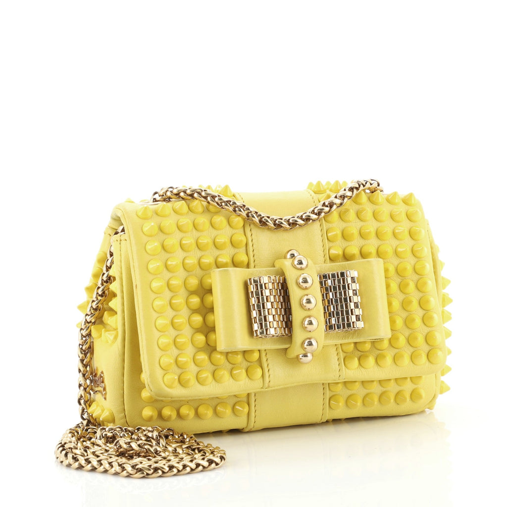Sweet Charity Crossbody Bag Spiked Leather Mini