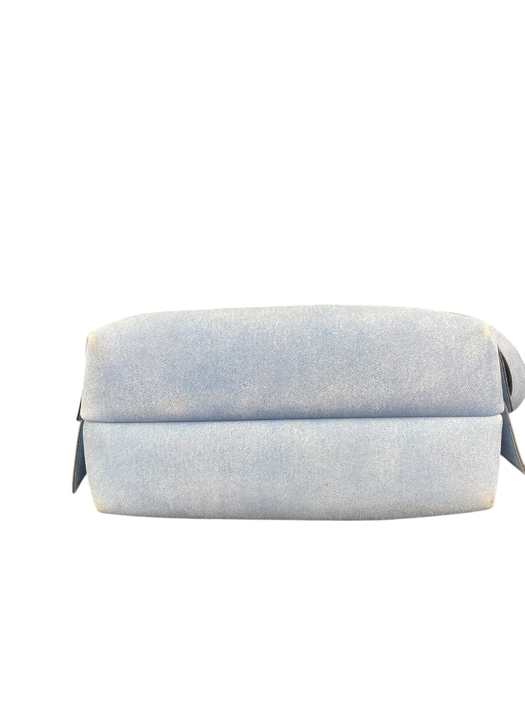 Acne Studios Blue Denim Suede Large Musubi Tote Bag