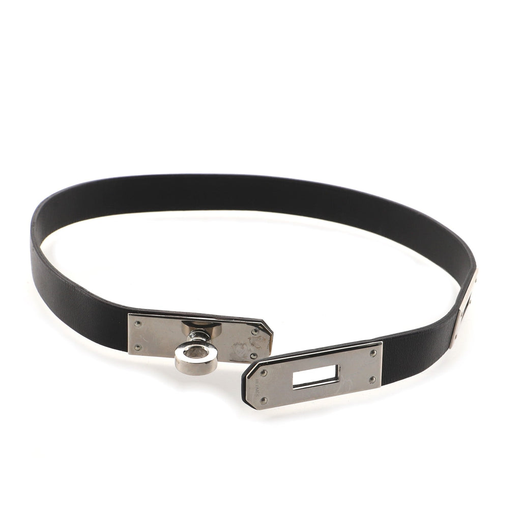 Kelly Choker Necklace Leather and Metal