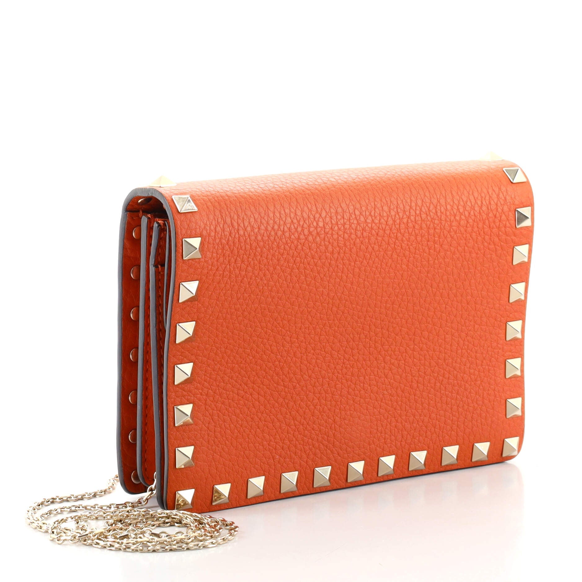 Rockstud Pouch Crossbody Bag Leather Mini