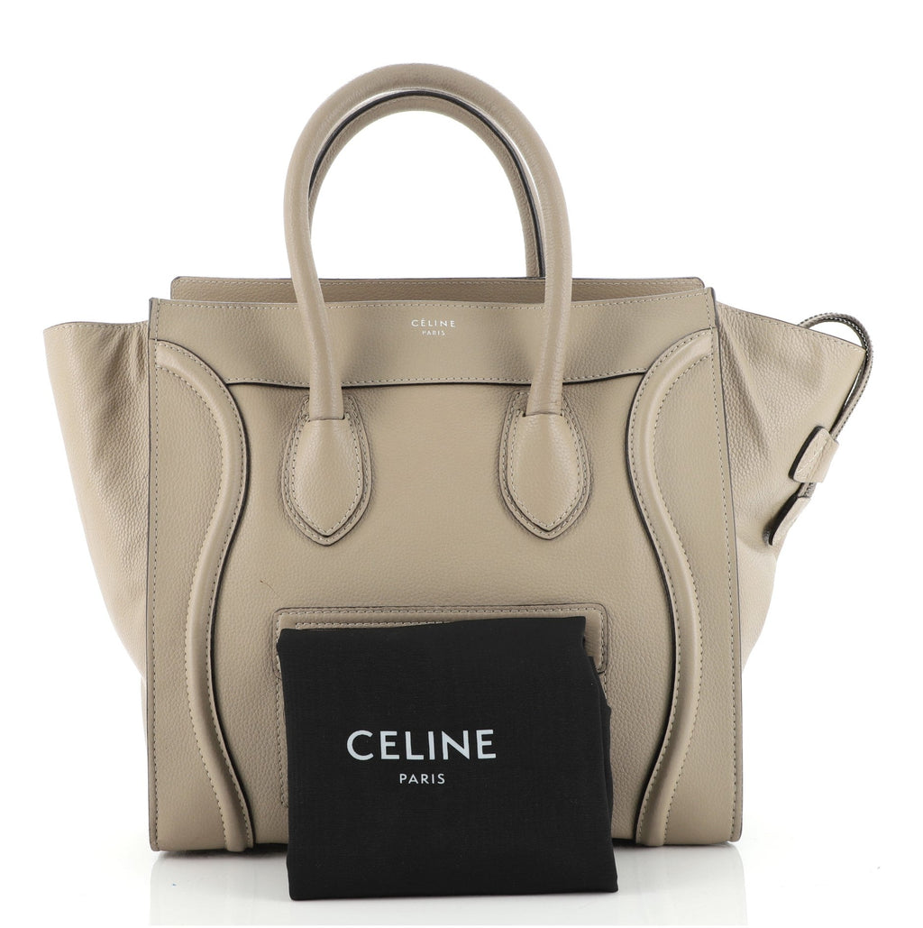 Luggage Bag Grainy Leather Mini