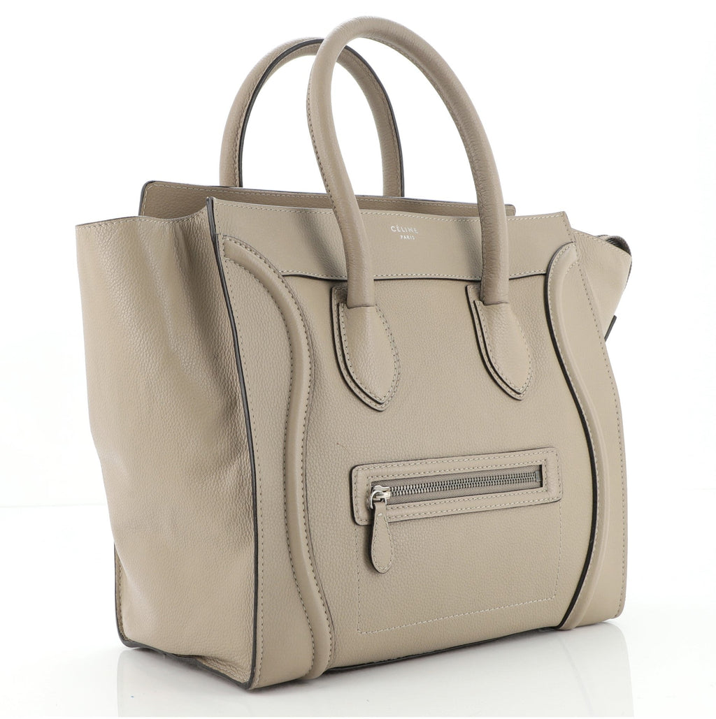Luggage Bag Grainy Leather Mini