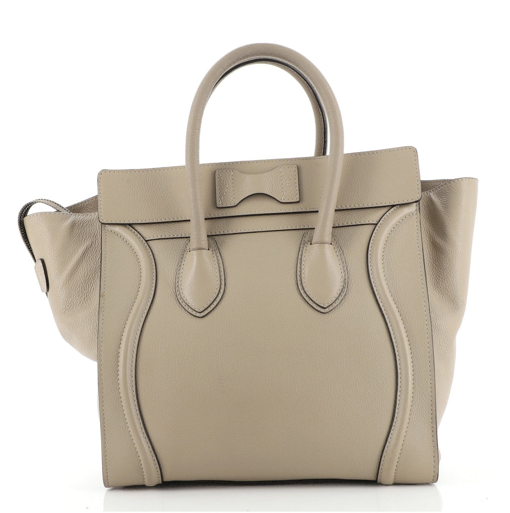 Luggage Bag Grainy Leather Mini