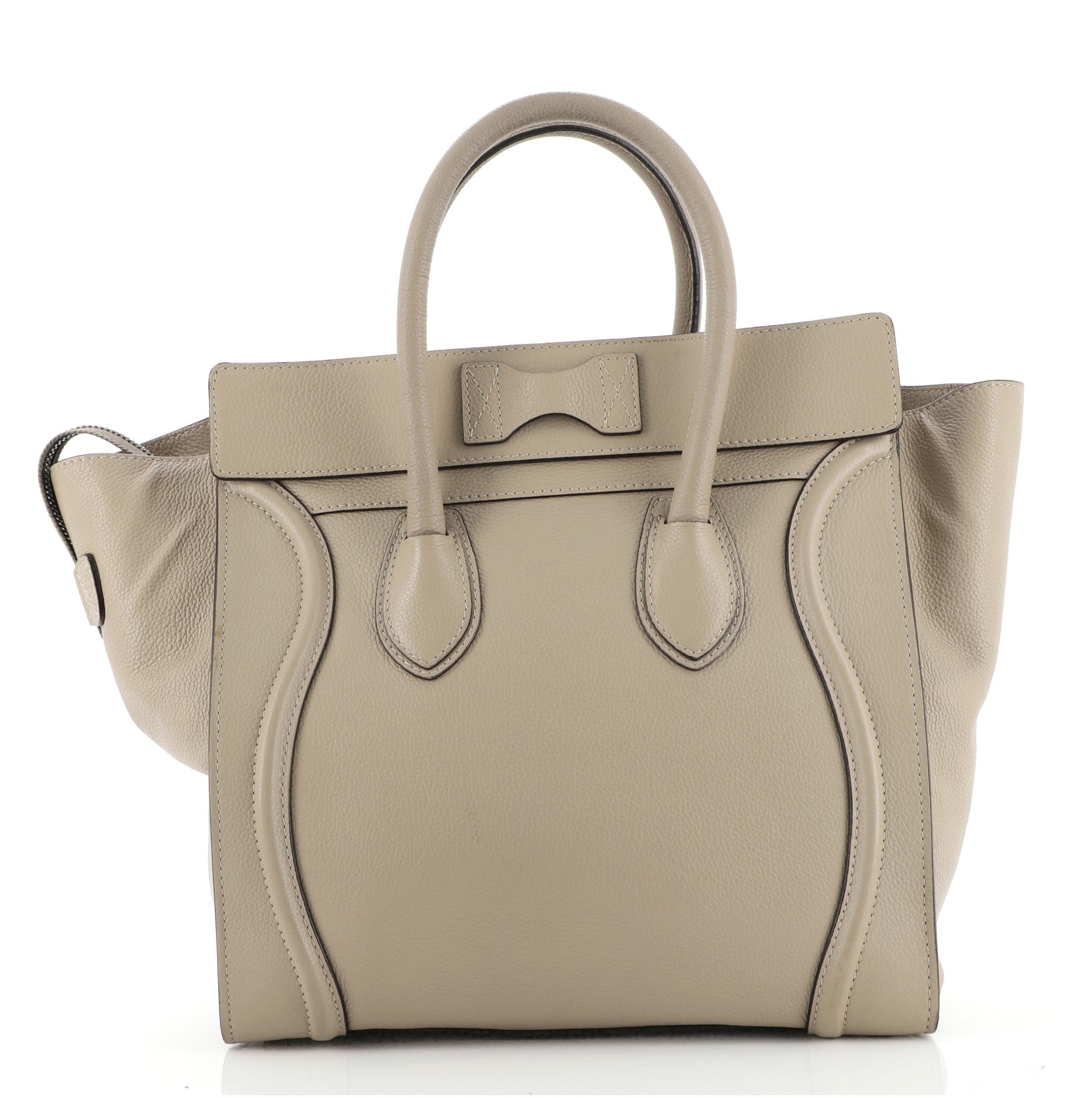 Luggage Bag Grainy Leather Mini