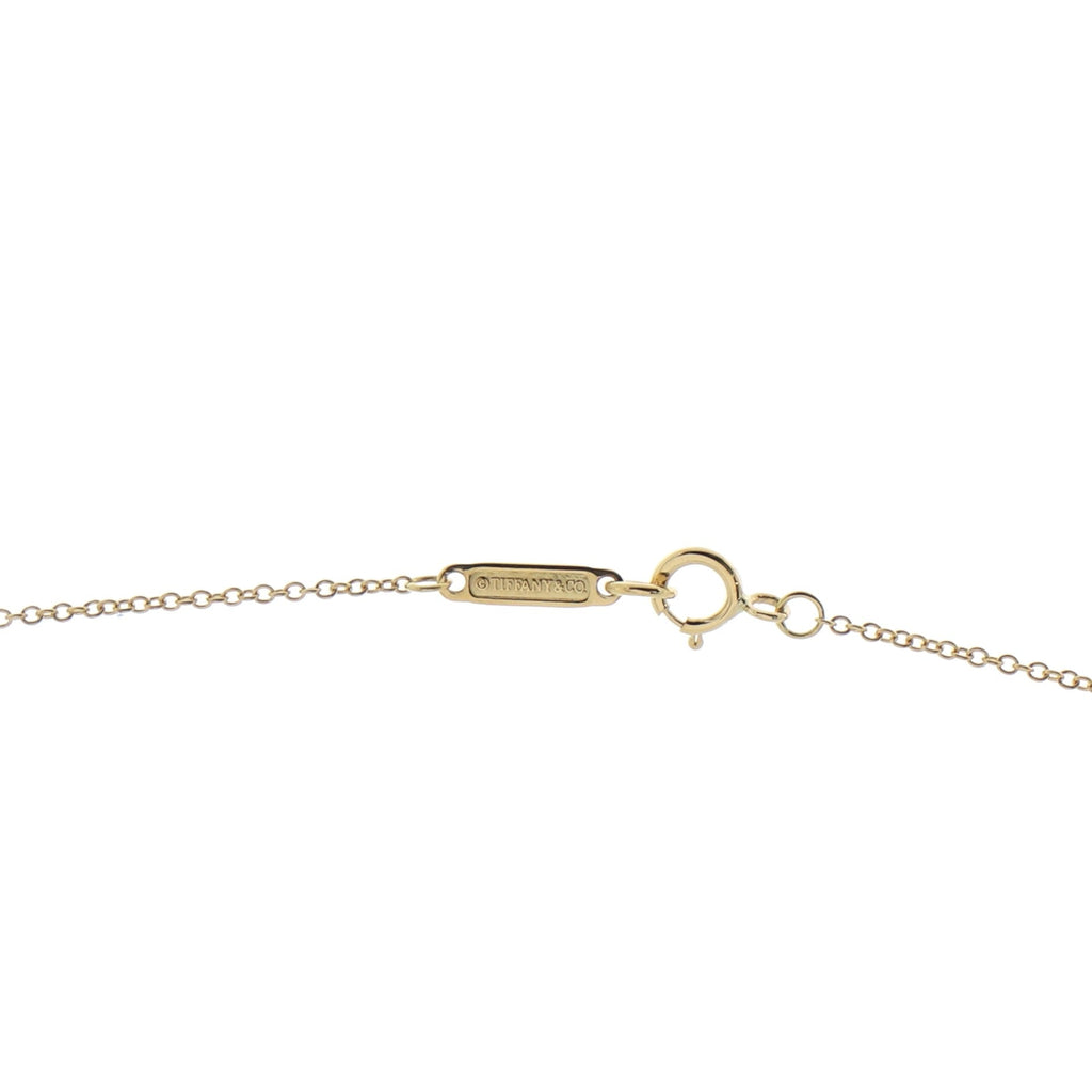1837 Round Lock Pendant Necklace 18K Yellow Gold with Diamond