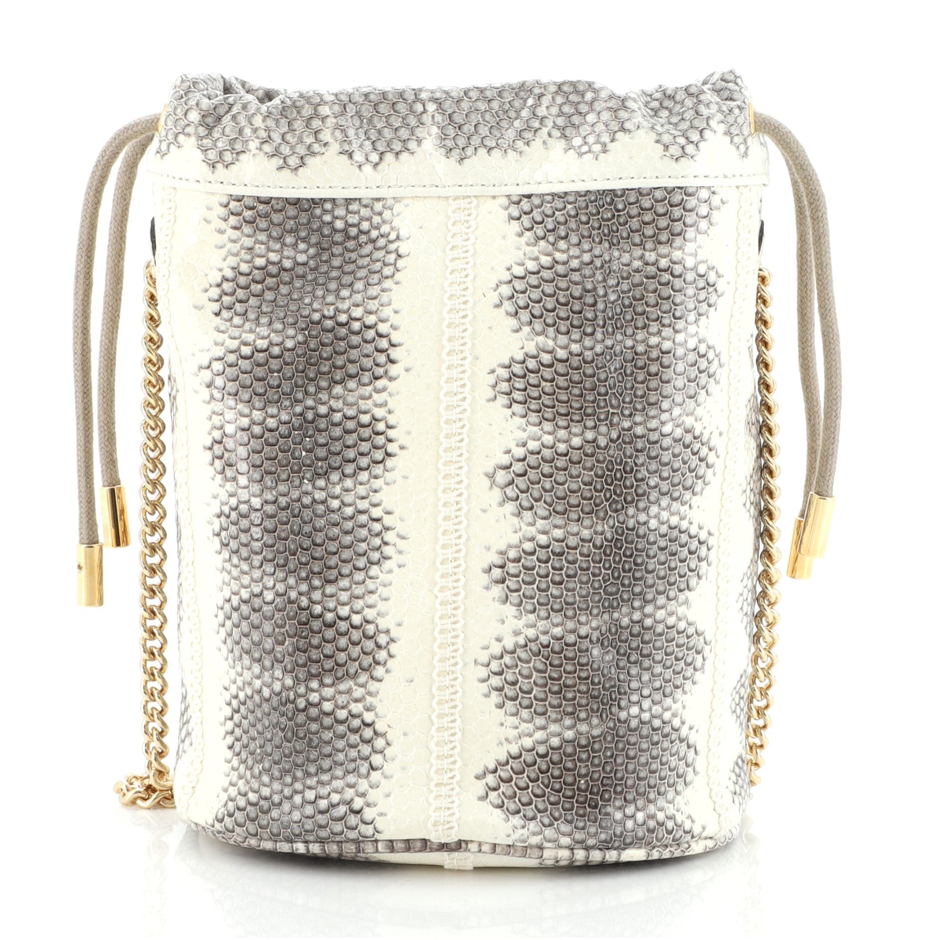 Zumi Bucket Bag Snakeskin Mini