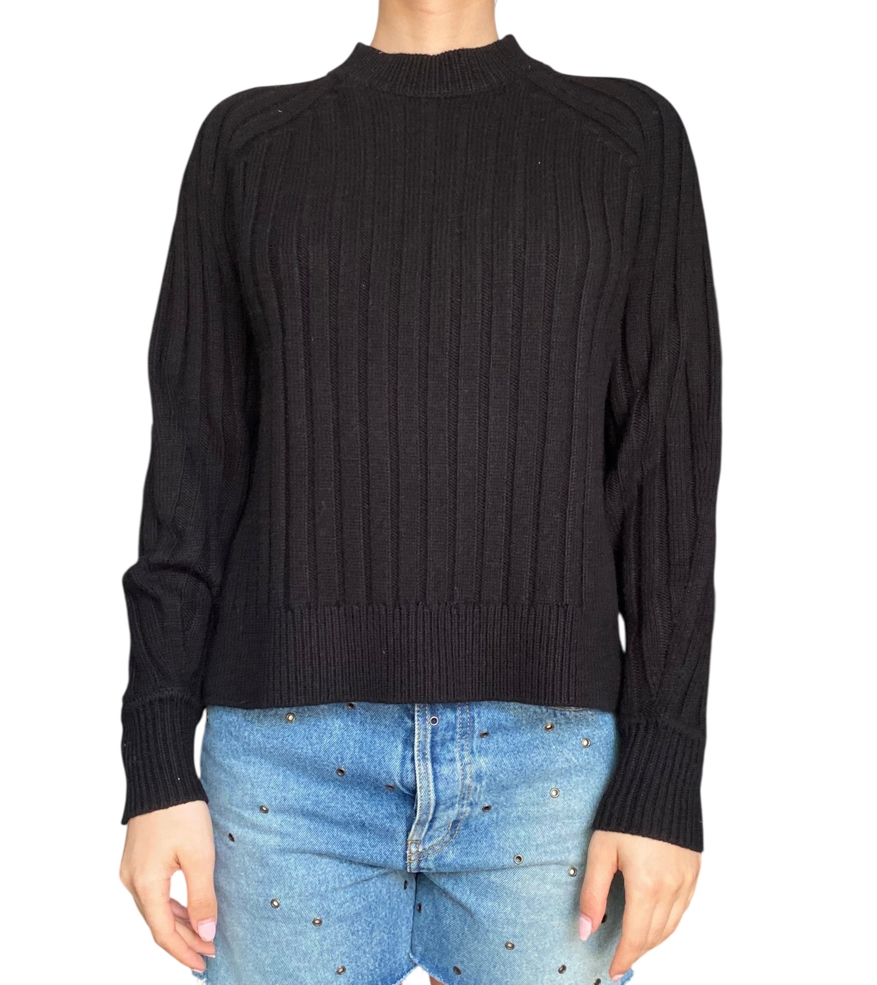 Proenza Schouler Black Cashmere Sweater - XS