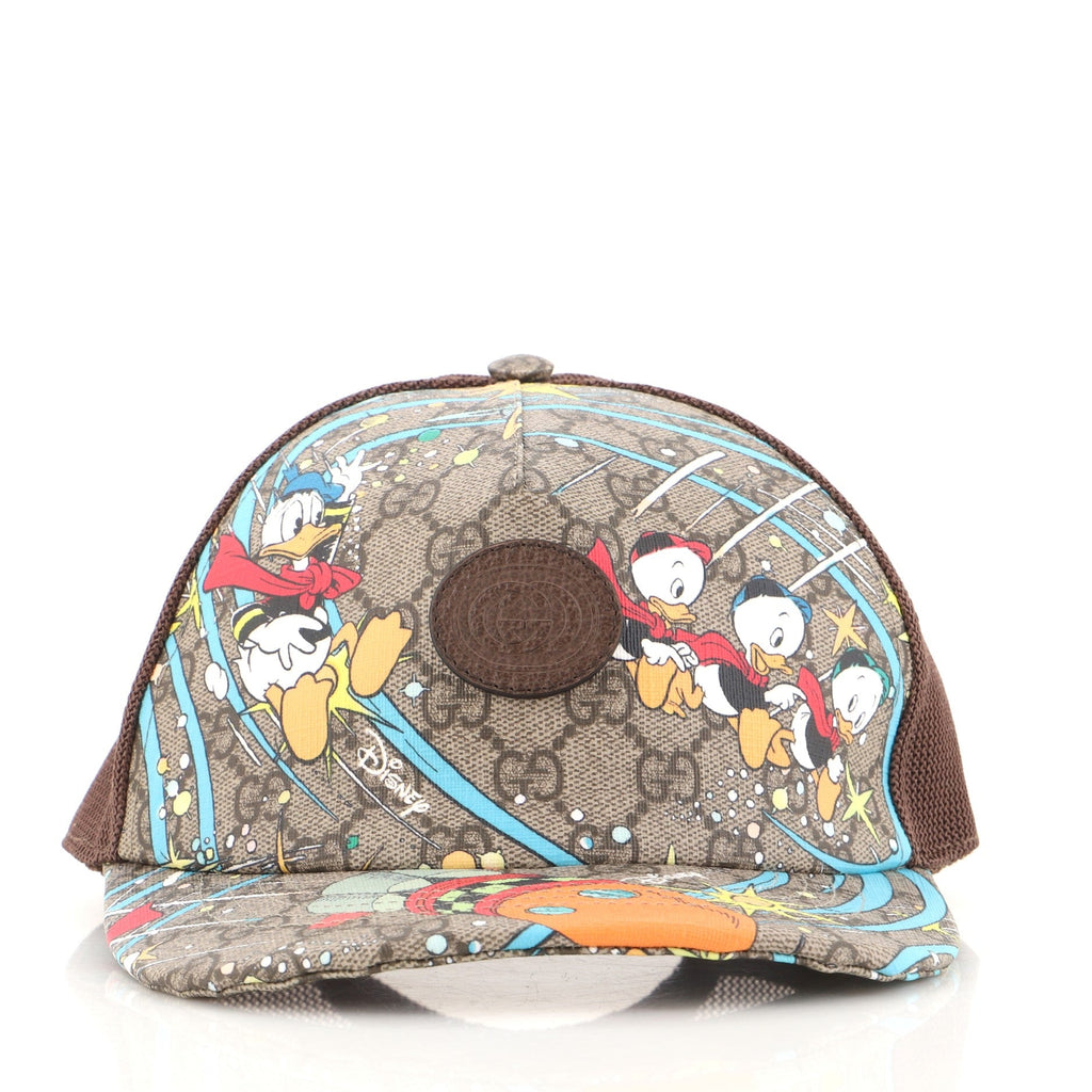 Baseball Cap Printed GG Coated Canvas Medium