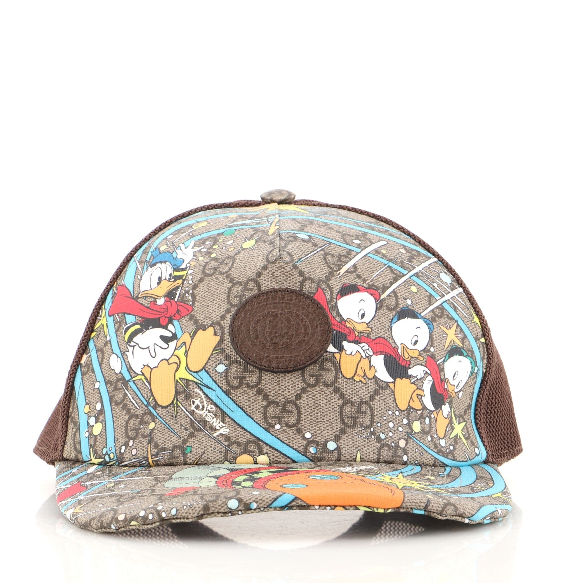 Baseball Cap Printed GG Coated Canvas Medium