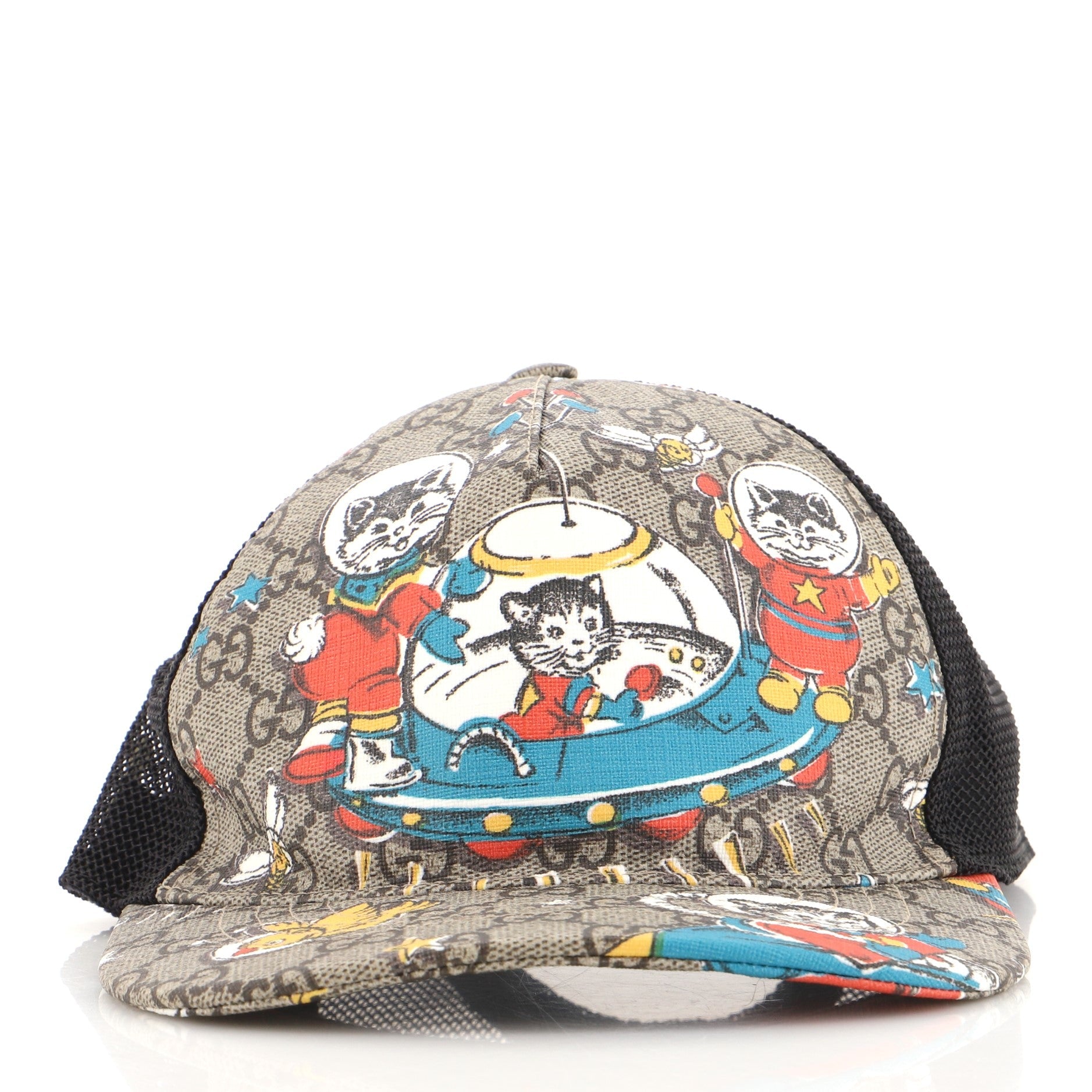 Baseball Cap Printed GG Coated Canvas XS