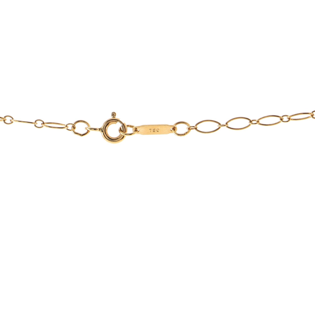 Oval Link Chain Necklace 18K Yellow Gold 20