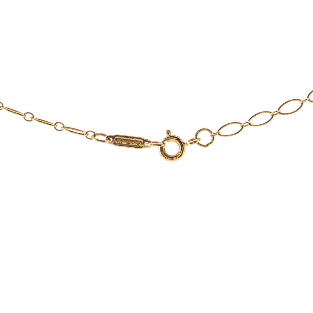 Oval Link Chain Necklace 18K Yellow Gold 20