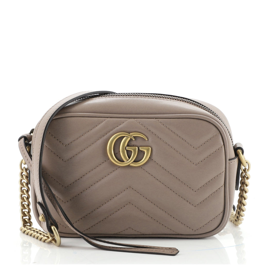 GG Marmont Shoulder Bag Matelasse Leather Mini