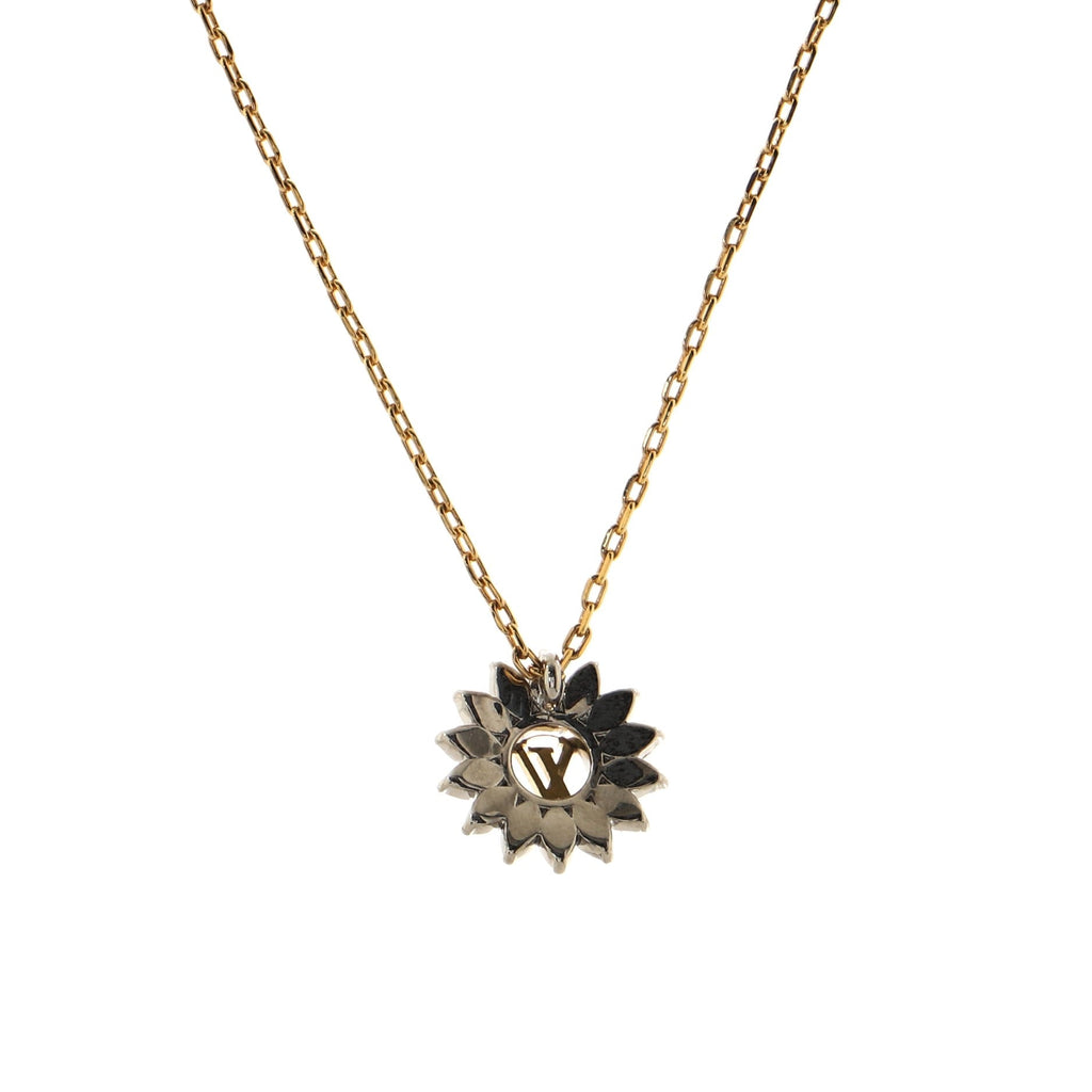 Starlight Pendant Necklace Metal and Crystal
