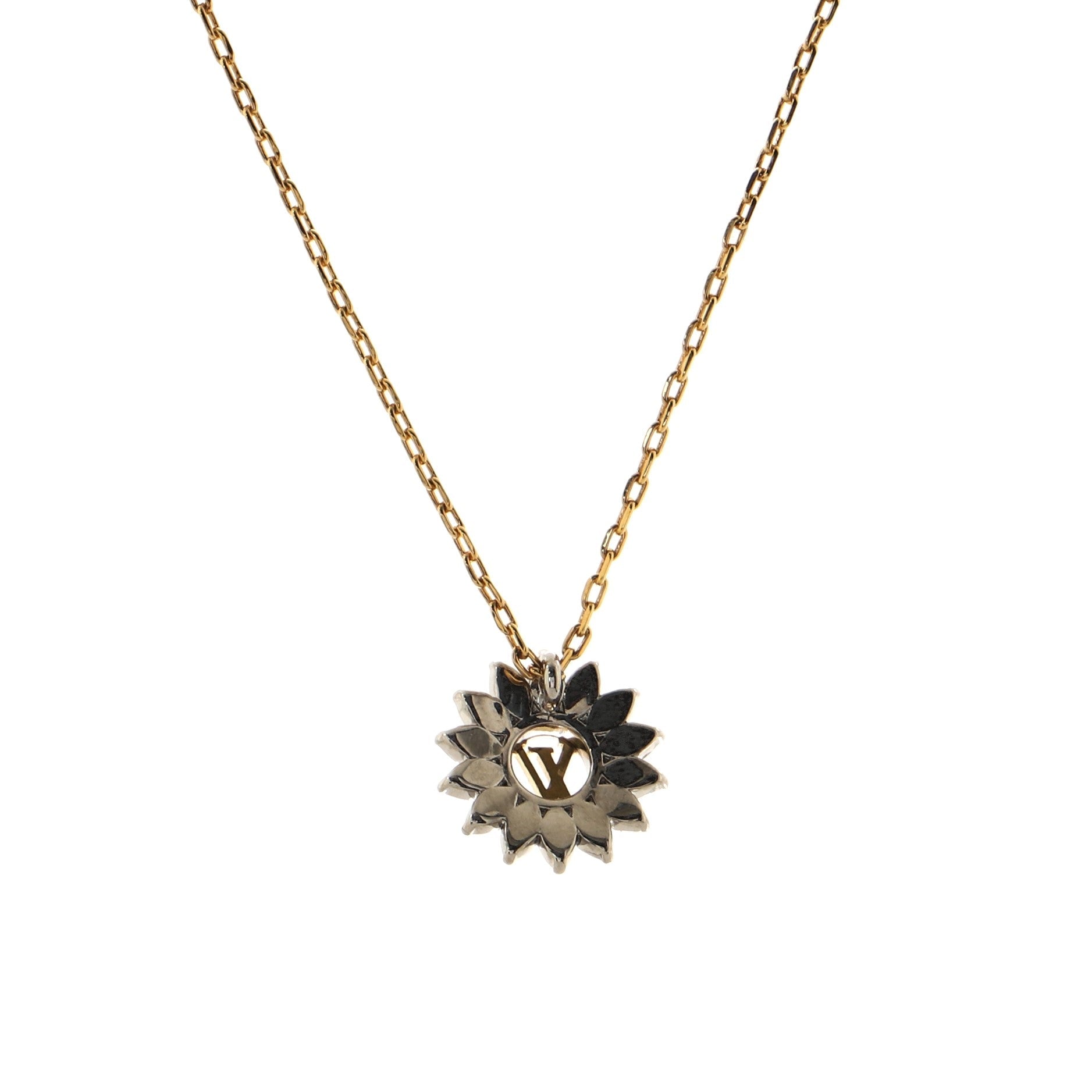 Starlight Pendant Necklace Metal and Crystal