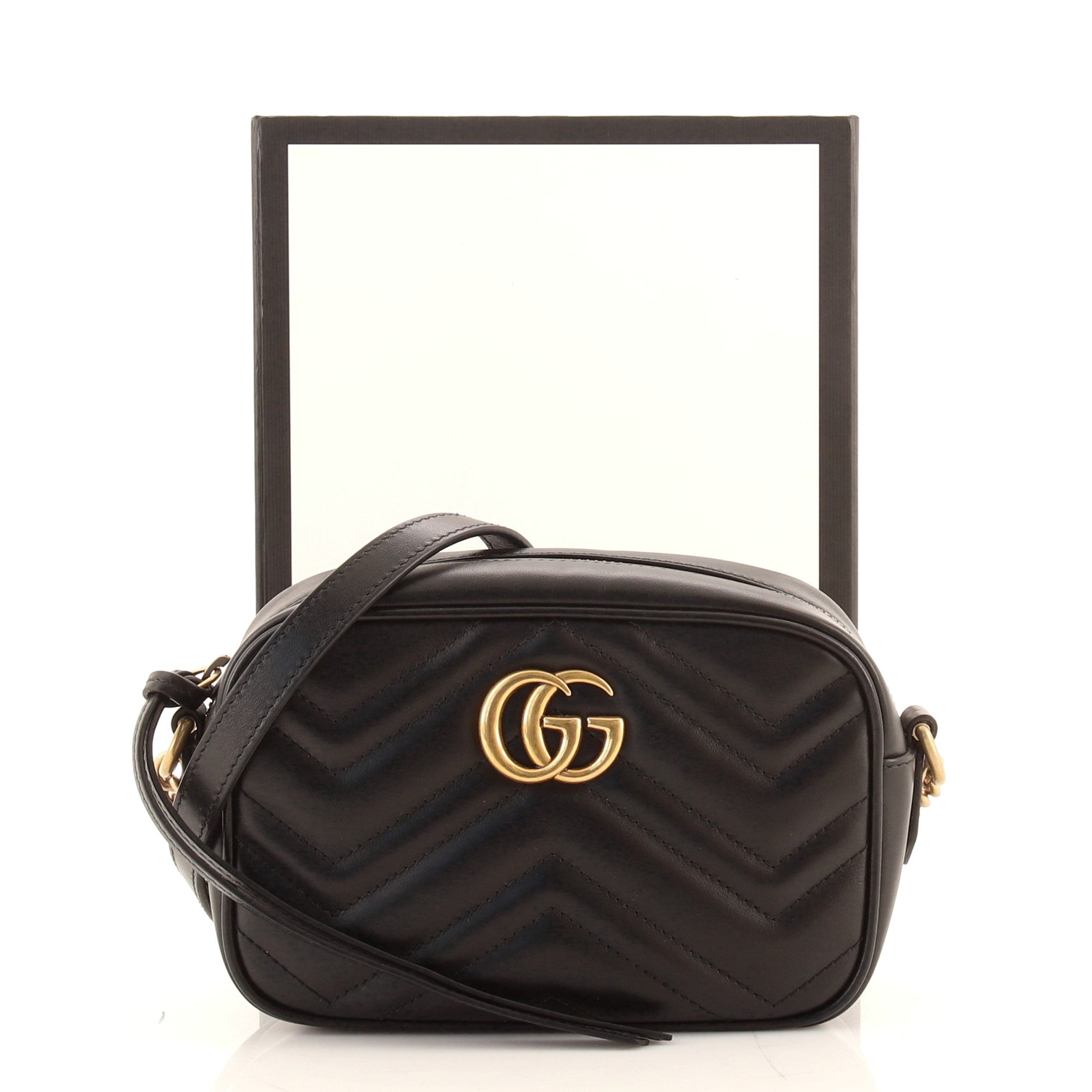 GG Marmont Shoulder Bag Matelasse Leather Mini