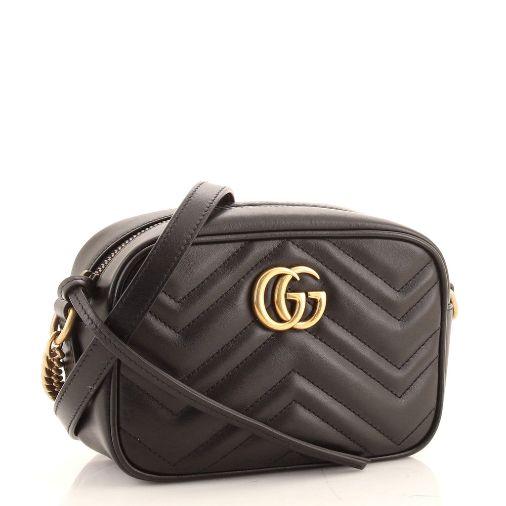 GG Marmont Shoulder Bag Matelasse Leather Mini