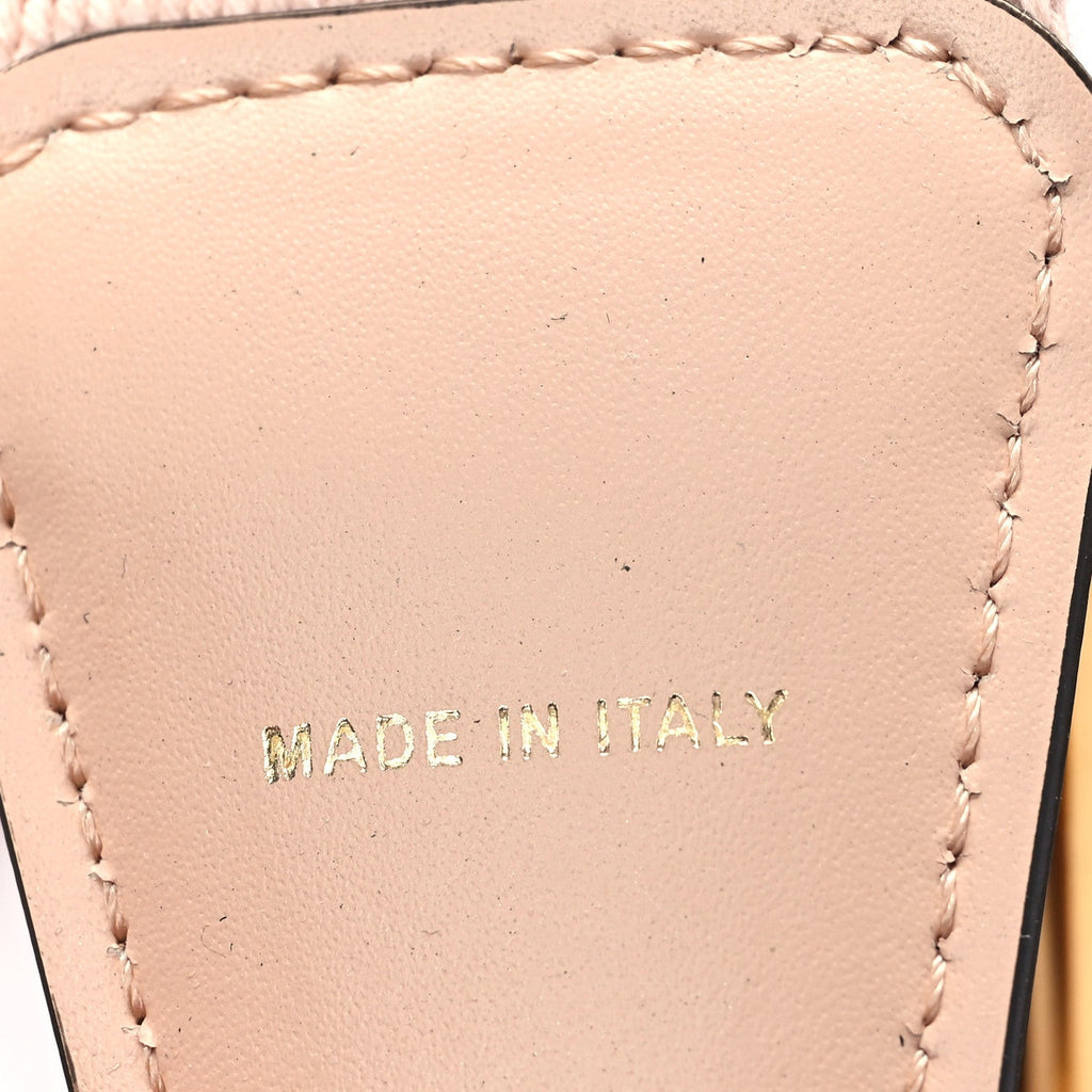 Jacquard Ribbon Vitello King FF Bi-Color Intreccio Adjustable Strap You Light Rose Camel