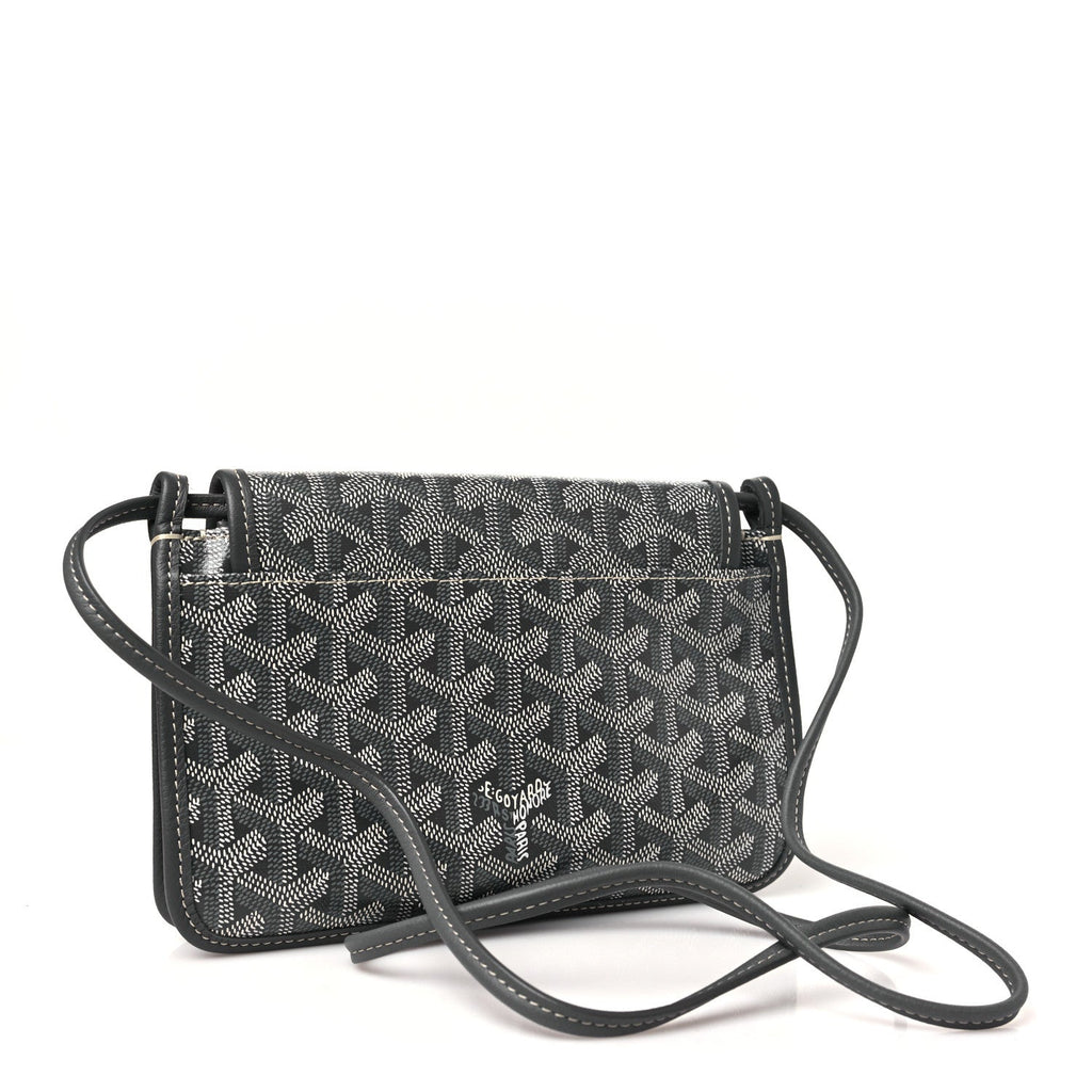 Goyardine Plumet Wallet Clutch Grey