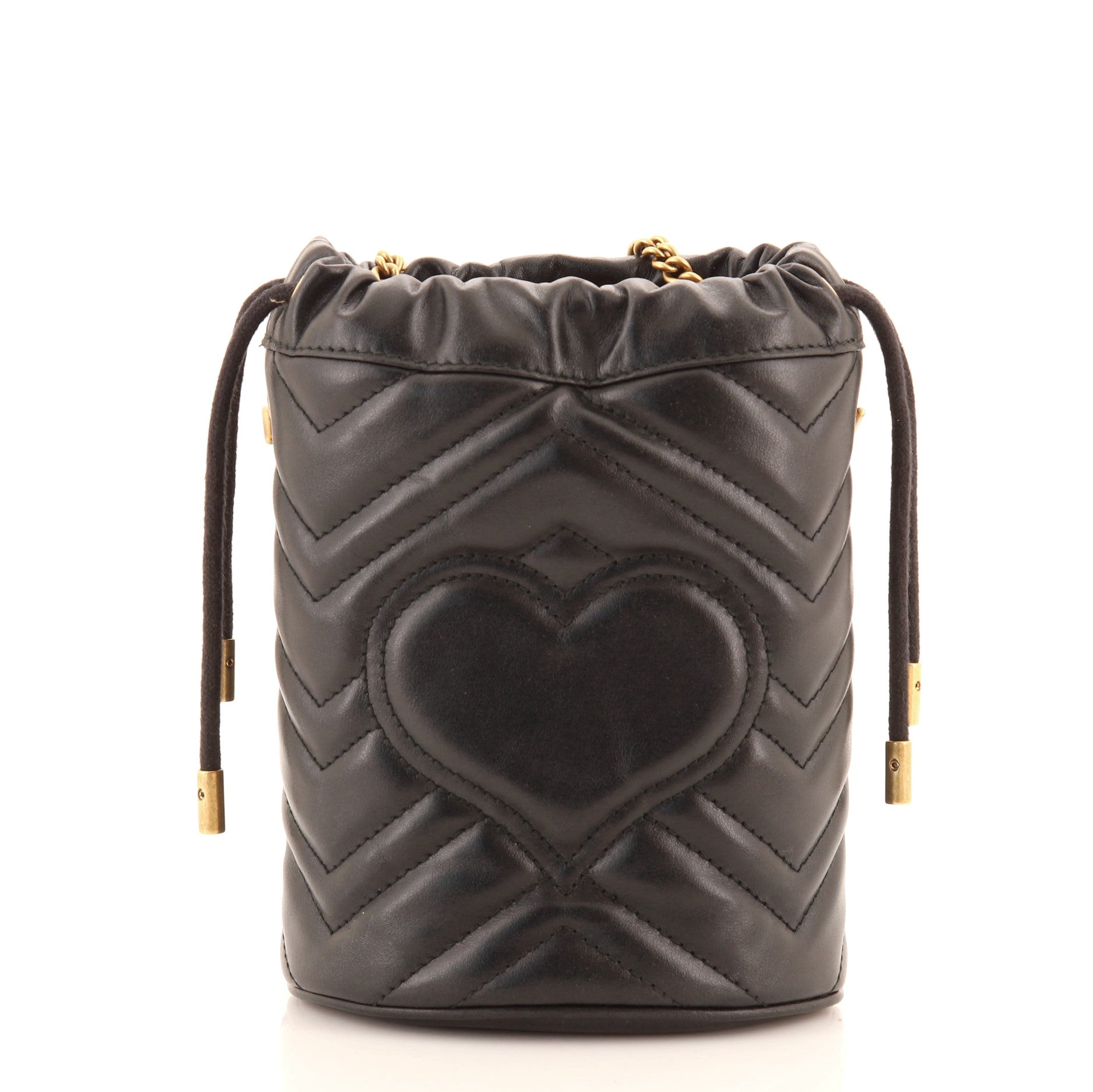GG Marmont Bucket Bag Matelasse Leather Mini