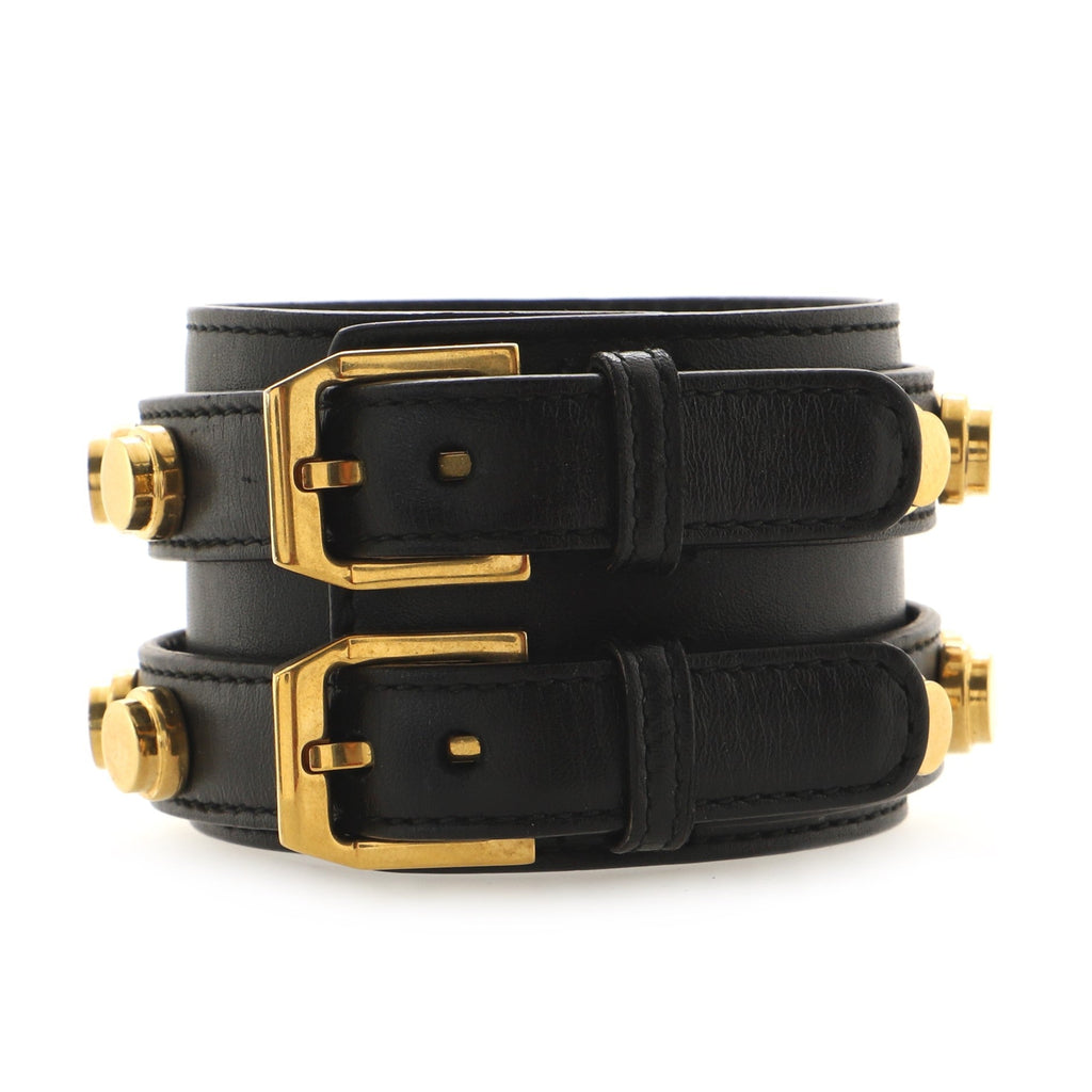 Wrap Bracelet Studded Leather