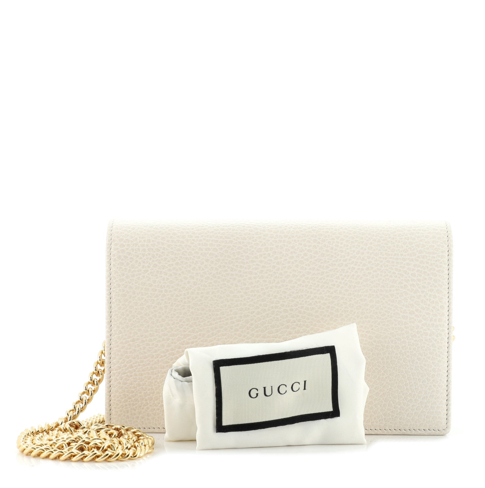 Petite GG Marmont Chain Wallet Leather Mini